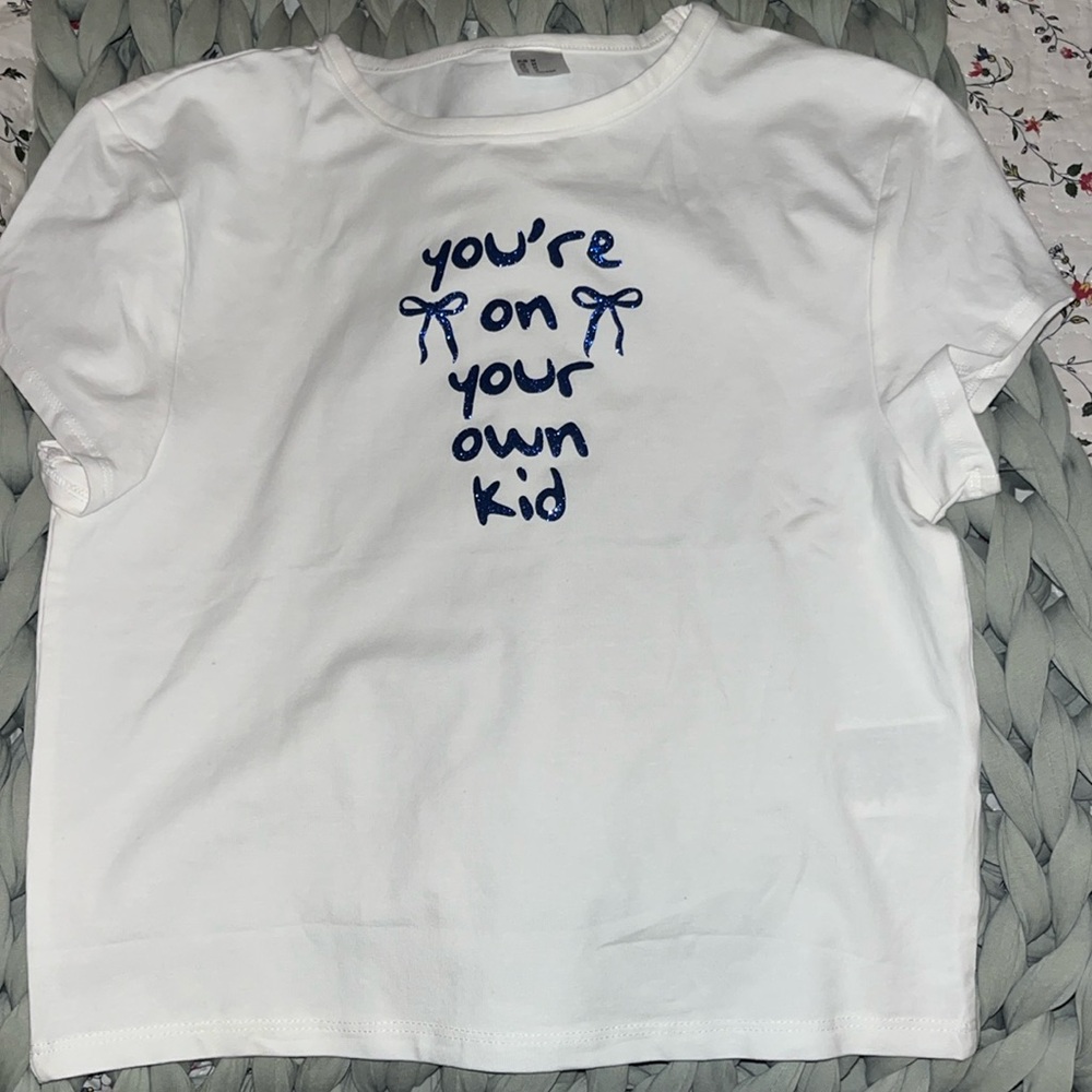 Taylor swift you’re on your own kid baby tee